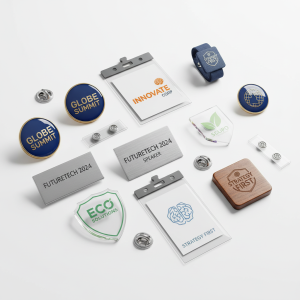 Branded badges