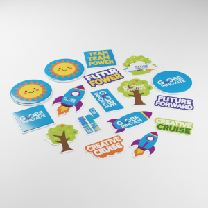 Branded magnets & stickers