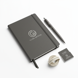 Branded notebook + pen bundles