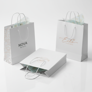 Branded paper bags