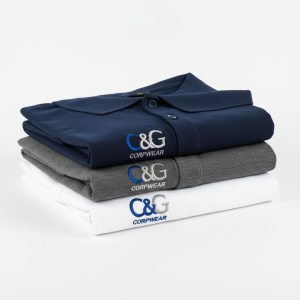 Branded polo shirts