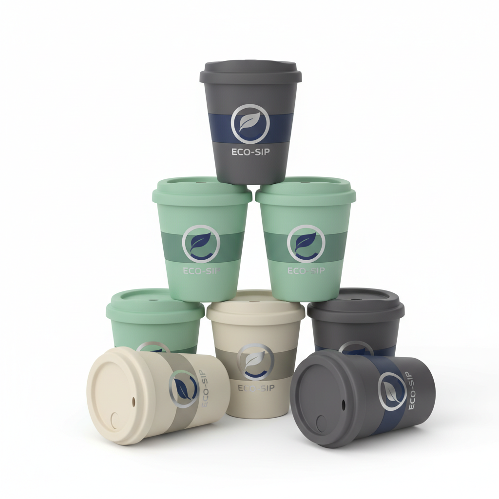 Branded reusable cups