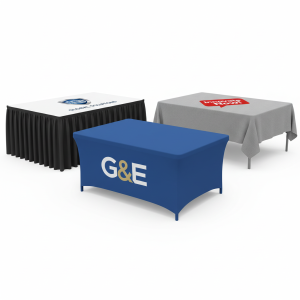 Branded table covers