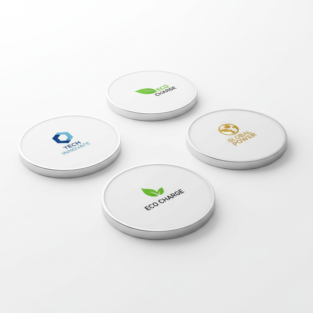 Branded wireless chargers